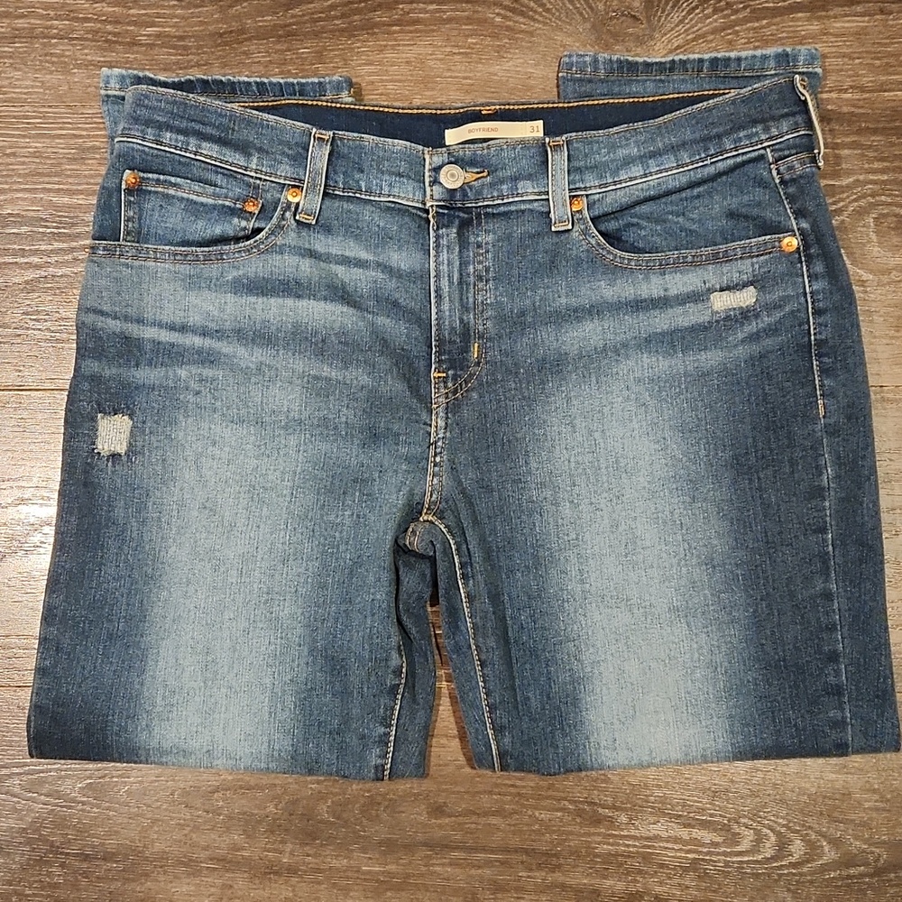❤️ LEVI'S BOYFRIEND JEANS, 12 (31) - Picture 2 of 6